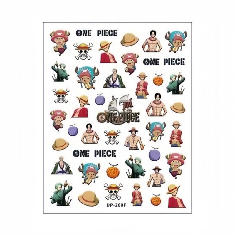 Nail Art Zoro One Piece - One Piece Luffy Zoro Chopper Anime-Zubehör