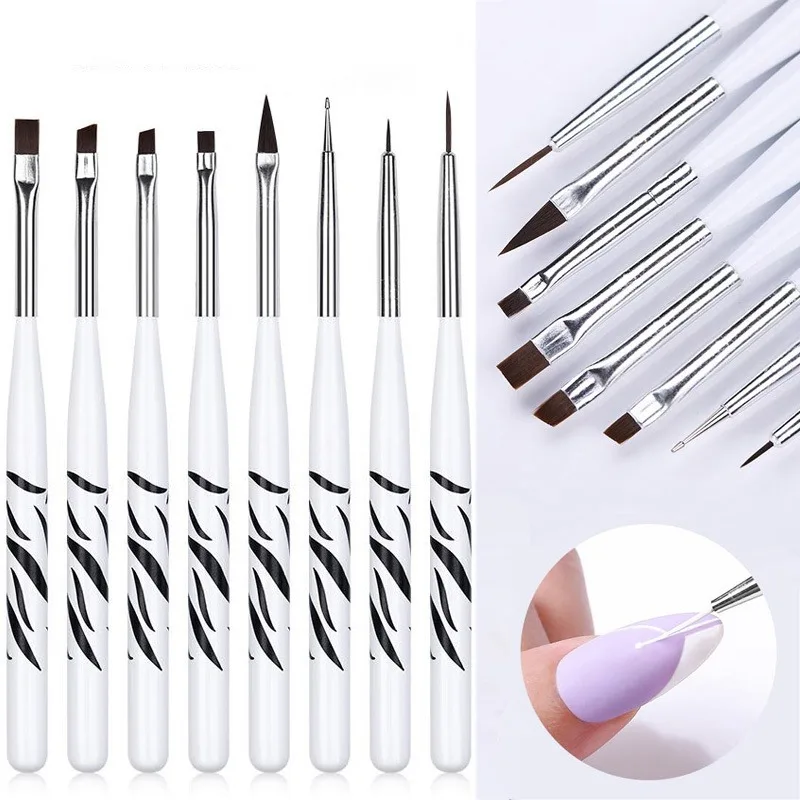 Nail Art Ombre - Nail art Pinsel Ombre Pinsel UV