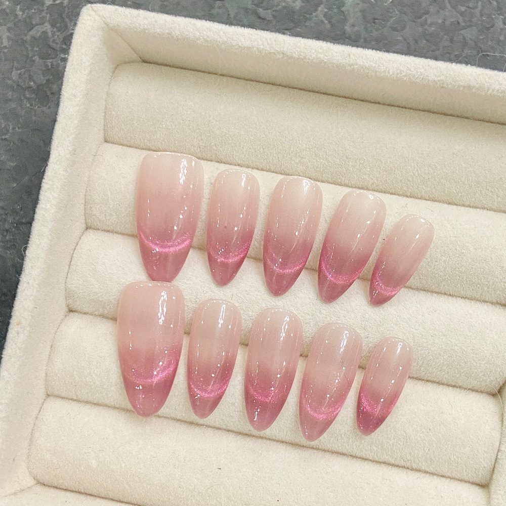 Handgemachte Mandel presse auf – Nail Art Press On Bewertung und Preis