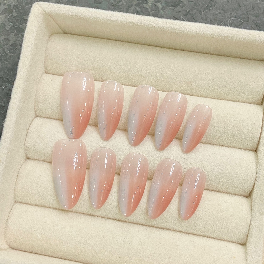 Handgemachte Mandel presse auf – Nail Art Press On Bewertung und Preis