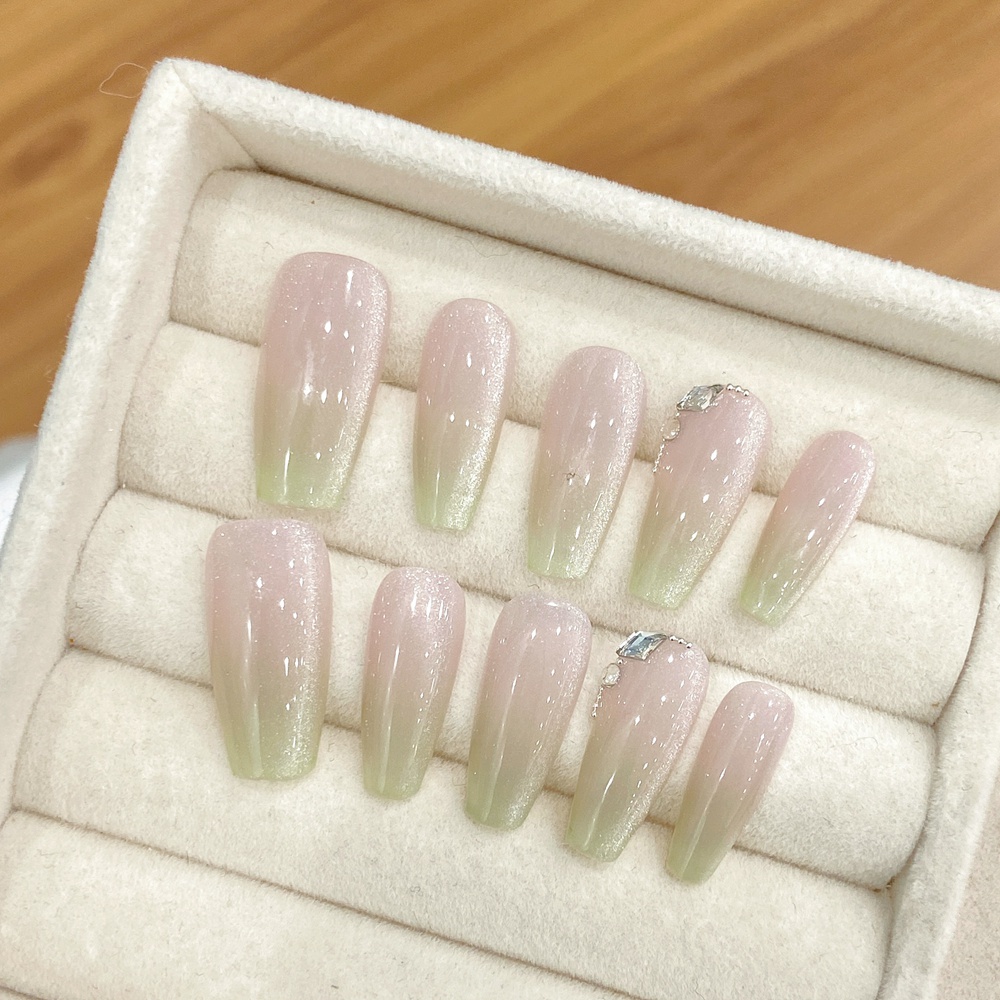 Handgemachte Mandel presse auf – Nail Art Press On Bewertung und Preis