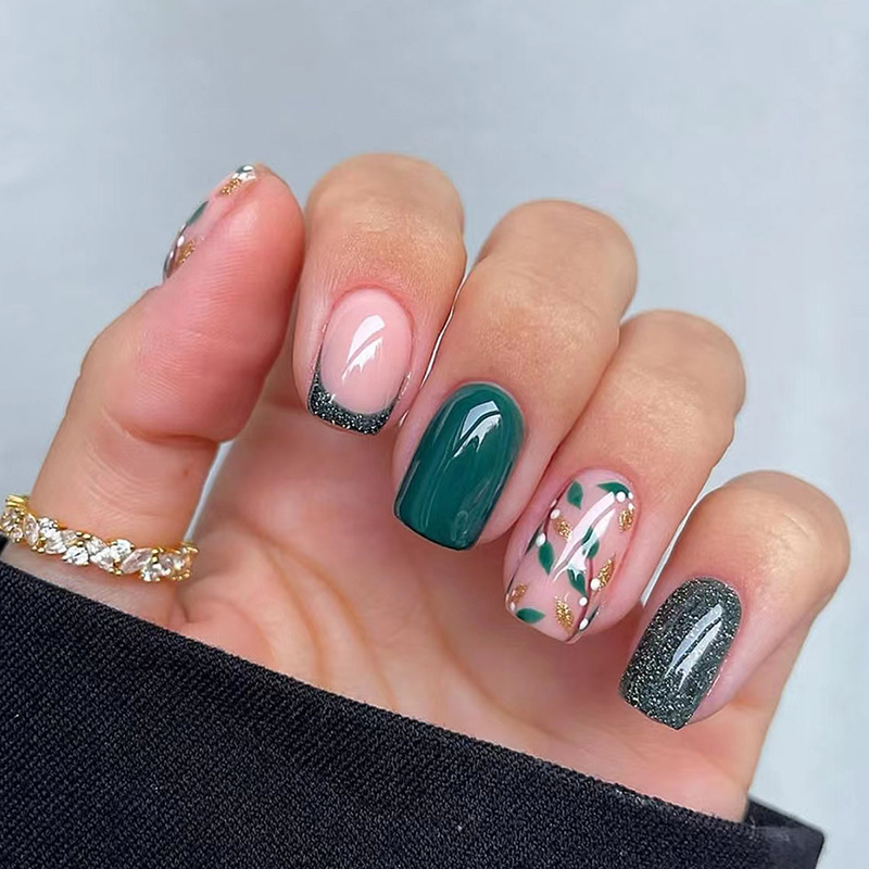 24 Stück wiederverwendbare kün – Nail Art Press On Bewertung und Preis