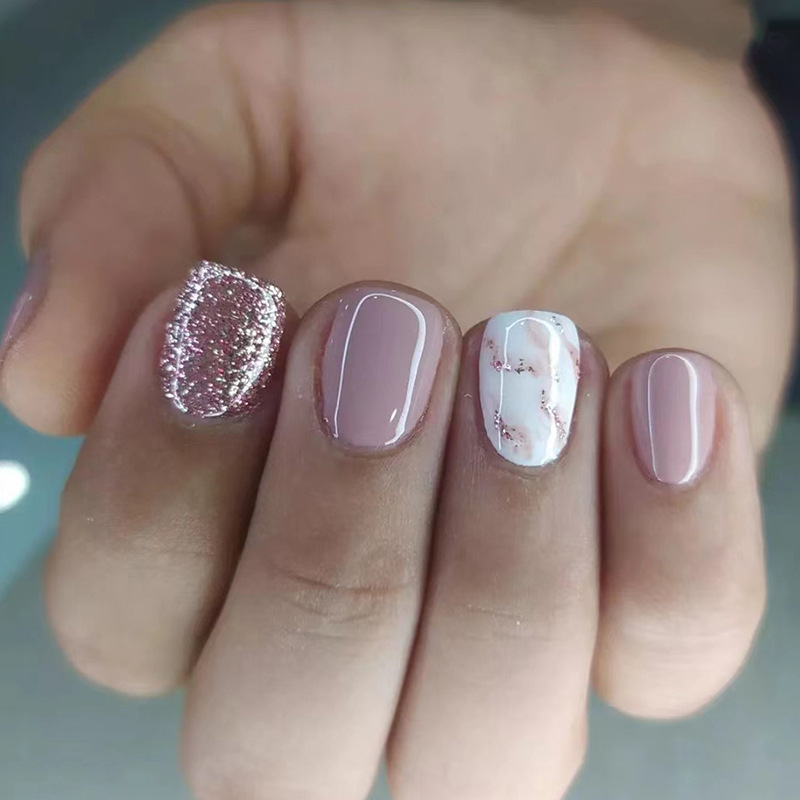 24 Stück wiederverwendbare kün – Nail Art Press On Bewertung und Preis