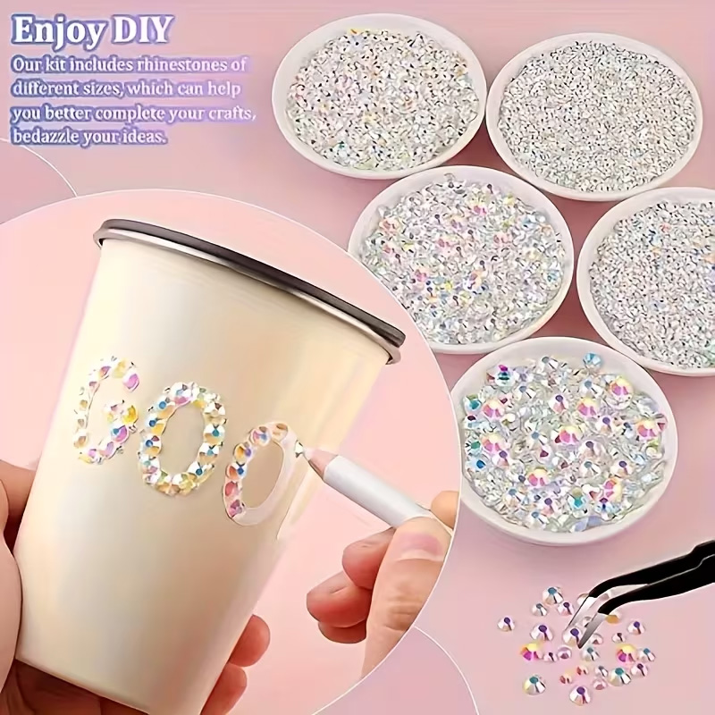 8300 Stück Harz-Gelee-Strassst – Nail Art Jelly Bewertung und Preis