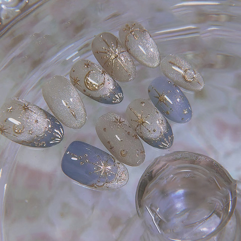 24 Stück Vergoldete Sternenlic – Nail Art Gliter Bewertung und Preis