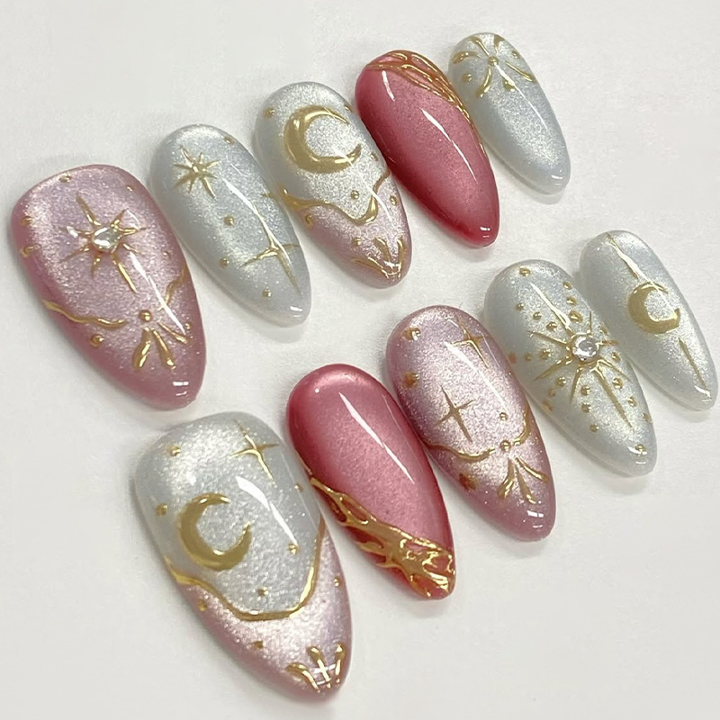 24 Stück Vergoldete Sternenlic – Nail Art Gliter Bewertung und Preis