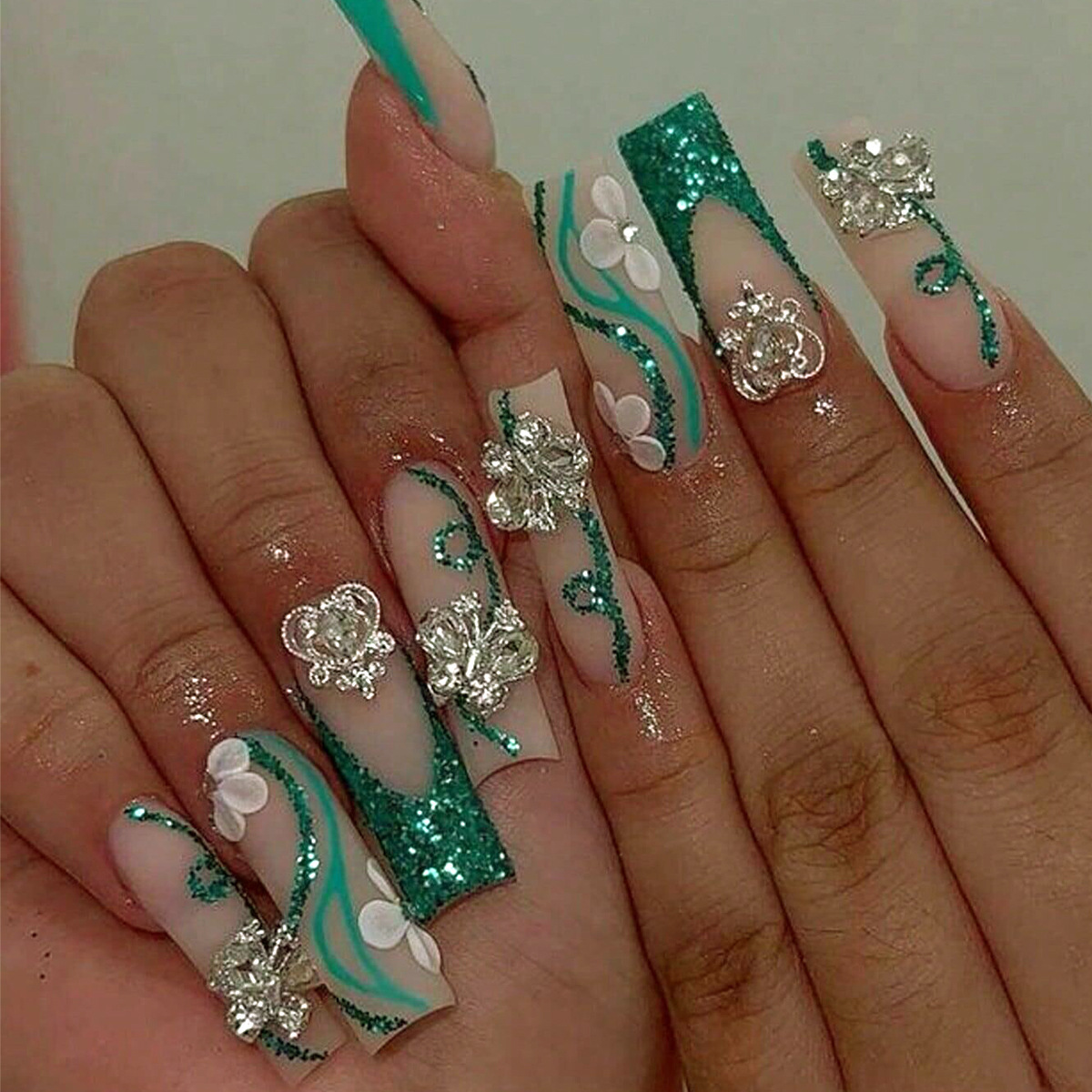 Lange Sarg presse auf Nägel Ba – Nail Art Press On Bewertung und Preis
