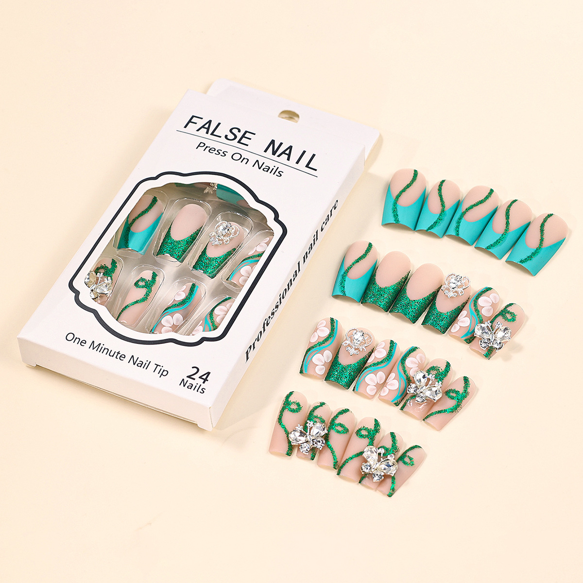 Lange Sarg presse auf Nägel Ba – Nail Art Press On Bewertung und Preis
