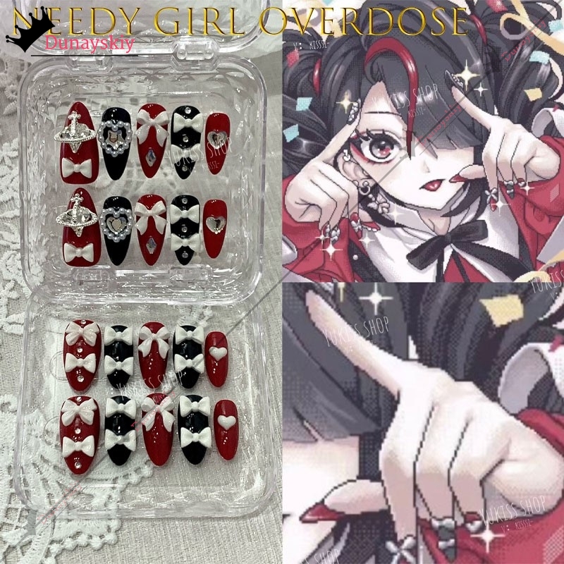 YiNuo*/Needy Girl Overdose Jir – Nail Art Press On Bewertung und Preis