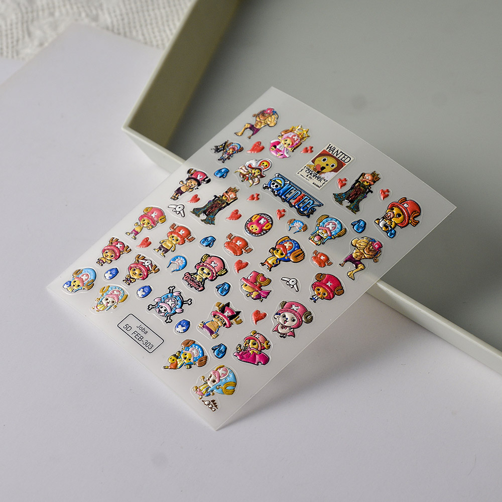 1 Stück One Piece Cartoon Nage – Nail Art Zoro One Piece Bewertung und Preis