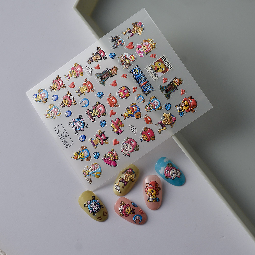 1 Stück One Piece Cartoon Nage – Nail Art Zoro One Piece Bewertung und Preis