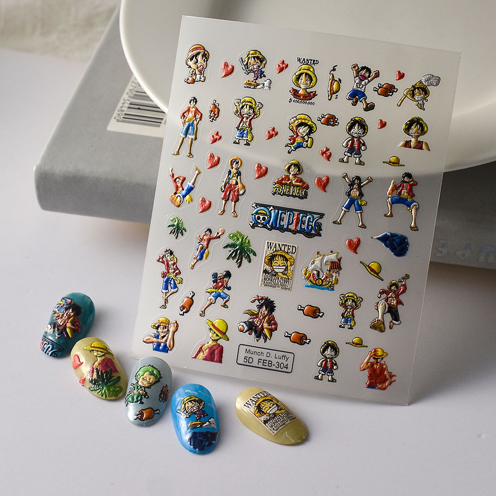 1 Stück One Piece Cartoon Nage – Nail Art Zoro One Piece Bewertung und Preis