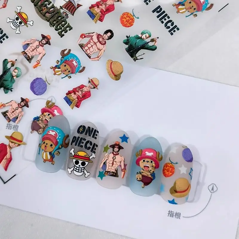 One Piece Neue Cartoon Ruffy C – Nail Art Zoro One Piece Bewertung und Preis