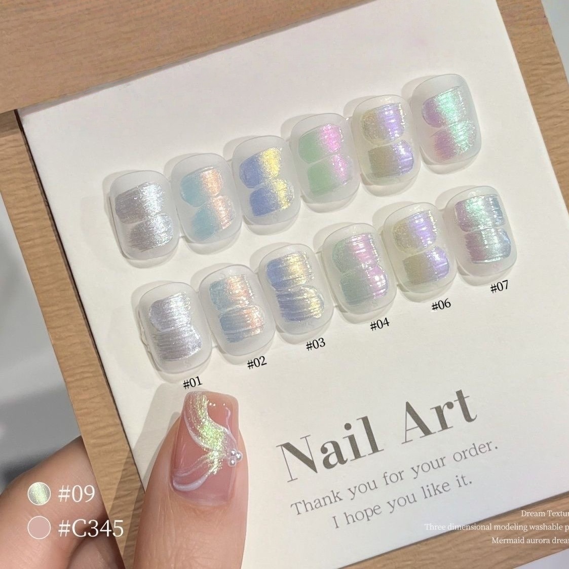 1 Stück 9-farbiger, neuer, bel – Nail Art Ombre Bewertung und Preis
