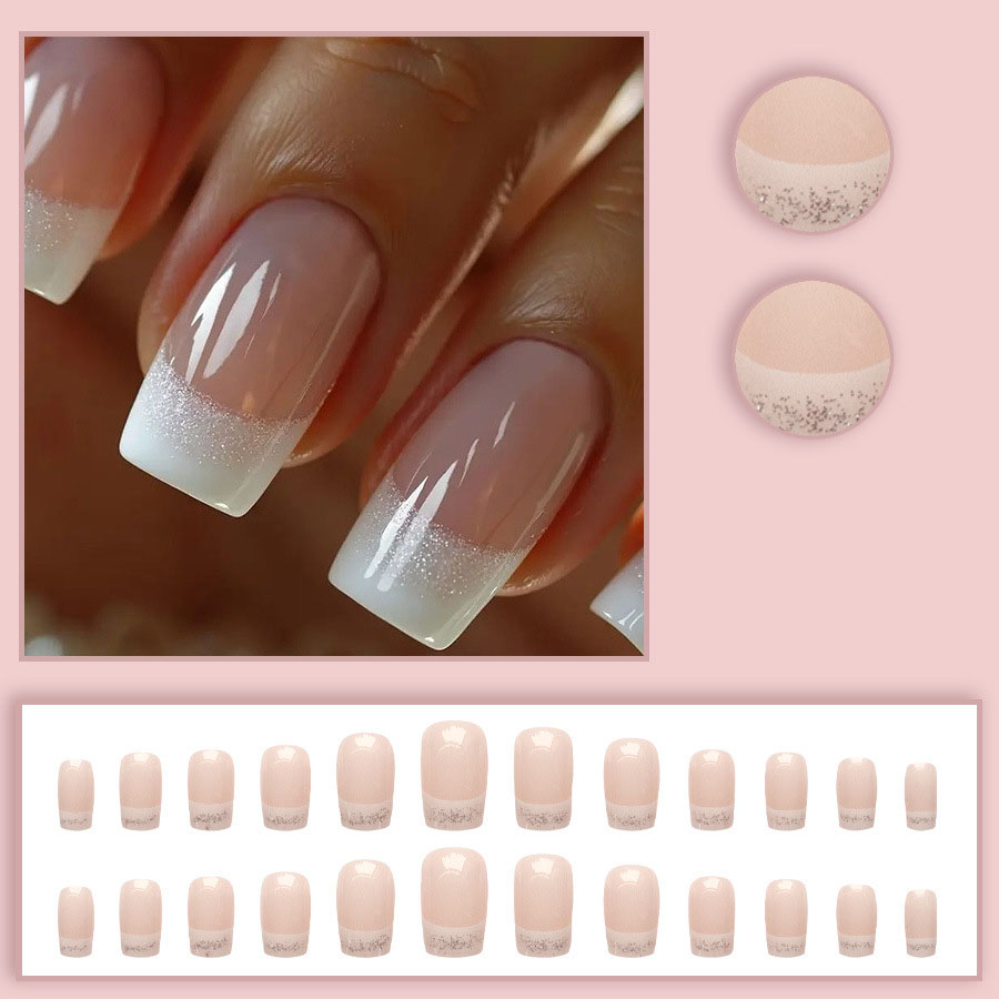 24 Stück/Set mittelgroße quadr – Nail Art Gliter Bewertung und Preis