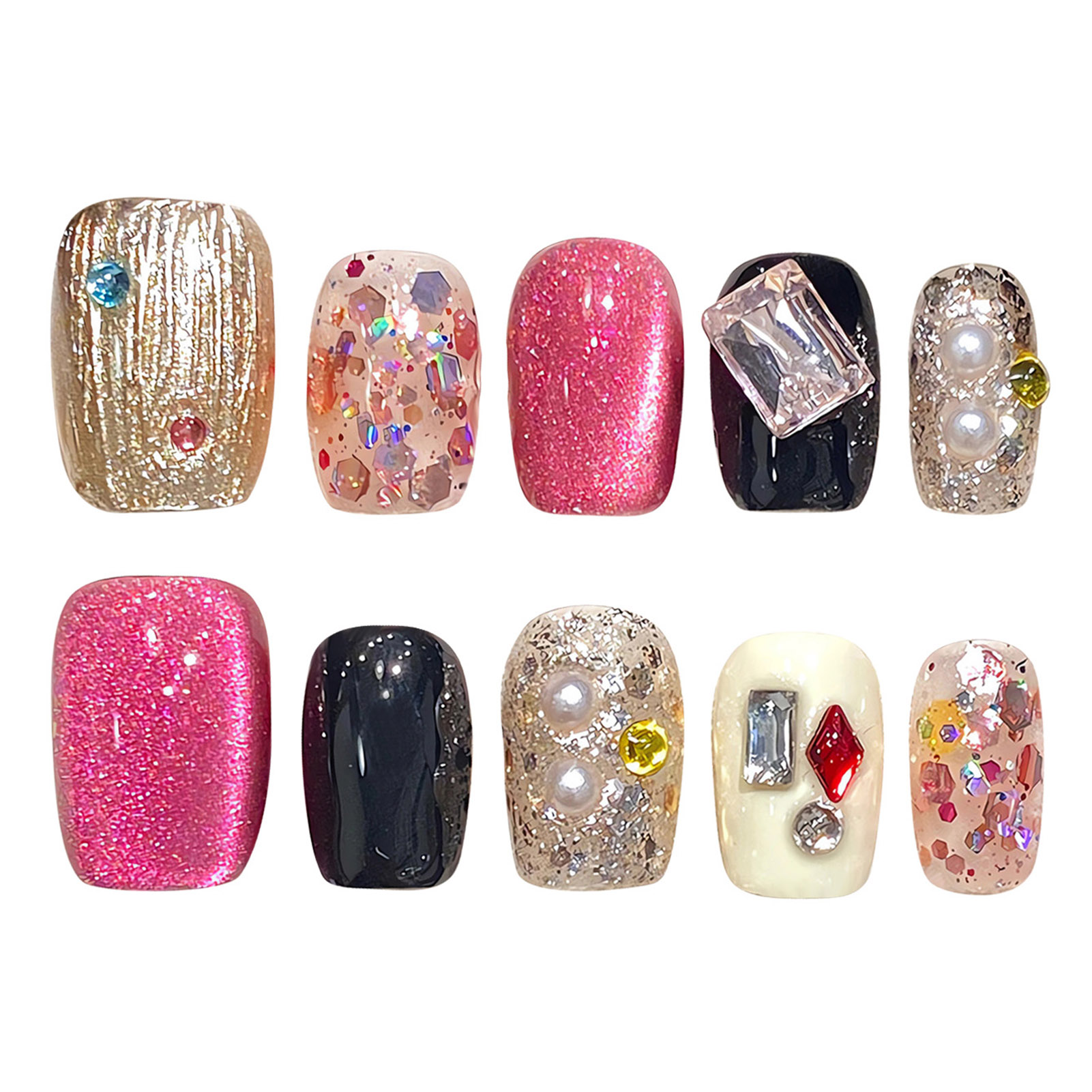 Handgemachte Presse auf Nägeln – Nail Art Gliter Bewertung und Preis