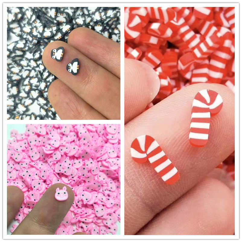 20g Polymer Weichen Ton Weihna – Nail Art Xmas Design Bewertung und Preis