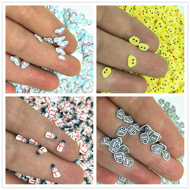 20g Polymer Weichen Ton Weihna – Nail Art Xmas Design Bewertung und Preis