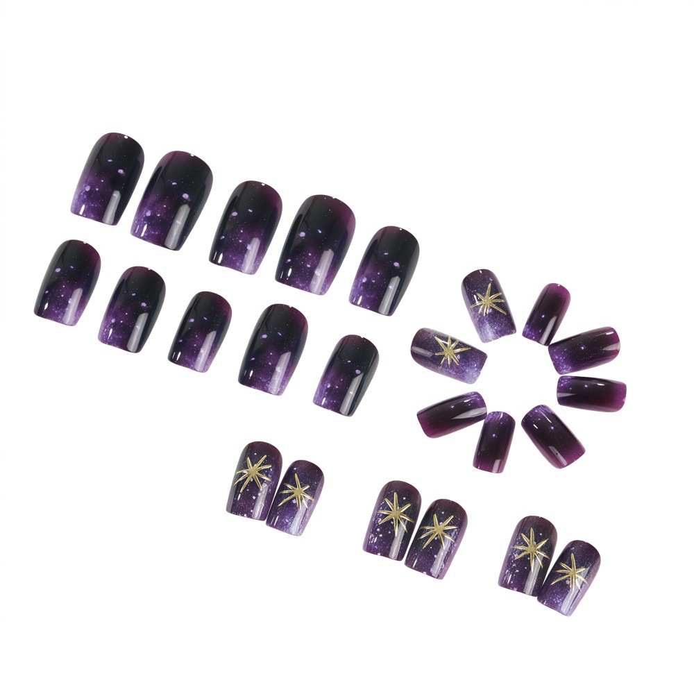 Kurze, mittellange künstliche  – Nail Art Press On Bewertung und Preis
