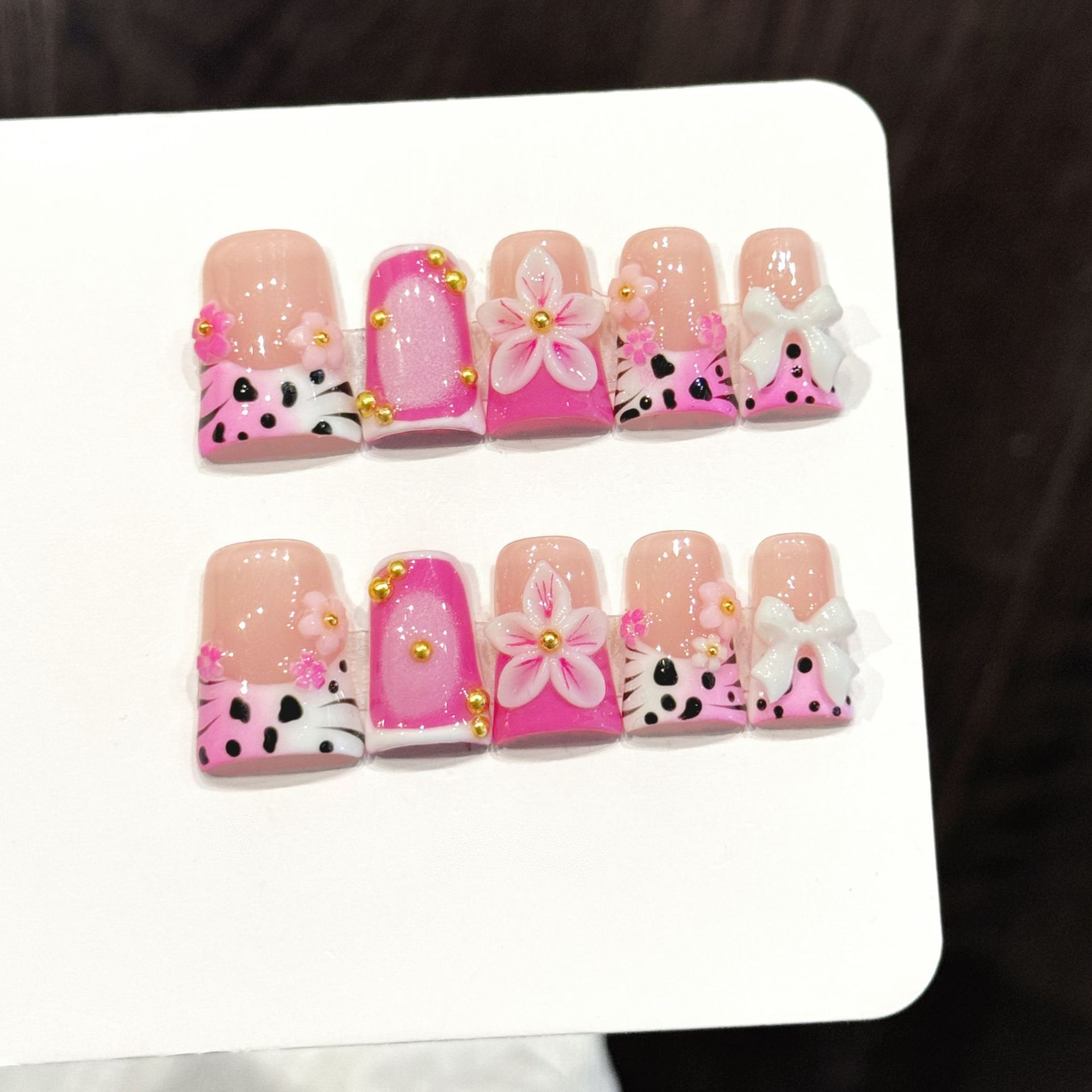 10 Stück künstliche Nägel im O – Nail Art Press On Bewertung und Preis
