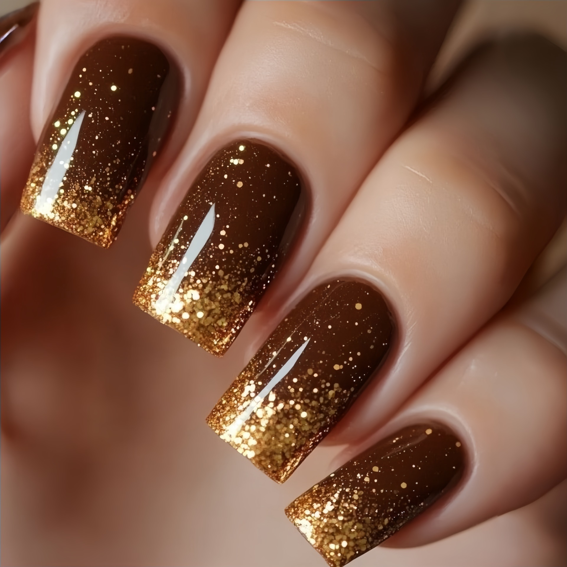 Kurze mittelgroße künstliche N – Nail Art Gliter Bewertung und Preis