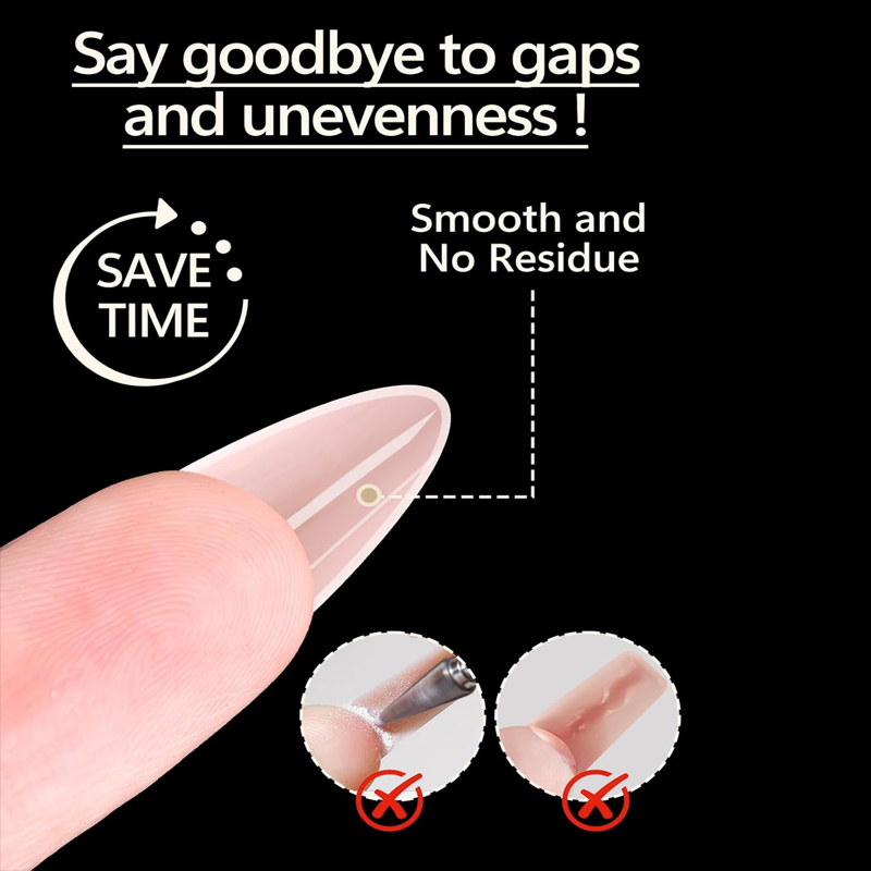 Sandwich-Nagelspitzen-Doppelfo – Nail Art Ombre Bewertung und Preis