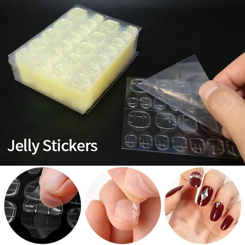 Doppelseitige Nagelkleber-Aufk – Nail Art Jelly Bewertung und Preis